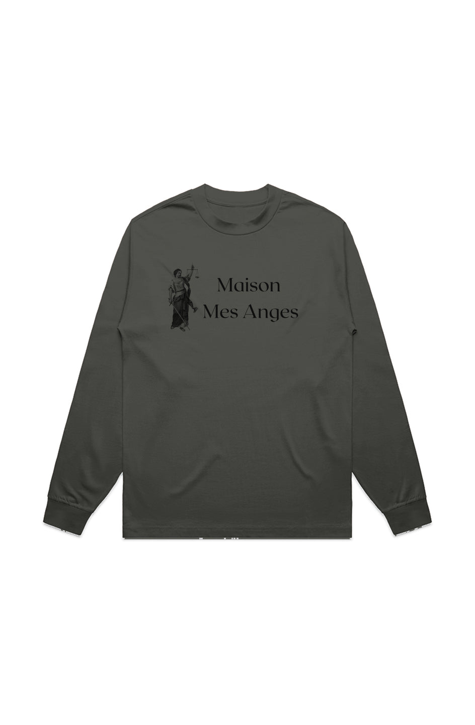 MENS HEAVY L/S TEE